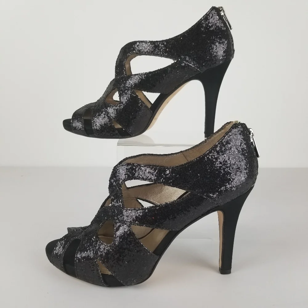 Antonio‎ Melani Black Slender Heel Size 8.5M
